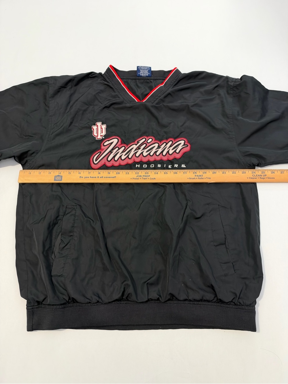 VTG Pro Player Indiana Hoosiers IU Windbreaker Pullover Jacket Men’s Large - Picture 7 of 7